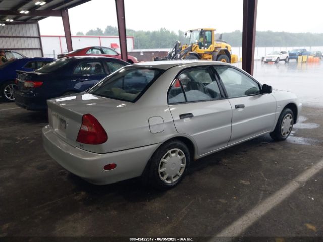 2001 MITSUBISHI MIRAGE JA3AY26C91U036479 Photo 3