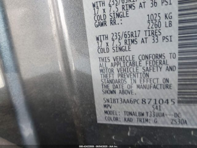 2023 NISSAN ROGUE 5N1BT3AA6PC871045 Photo 8