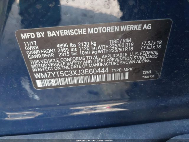 2018 MINI COUNTRYMAN WMZYT5C3XJ3E60444 Photo 8