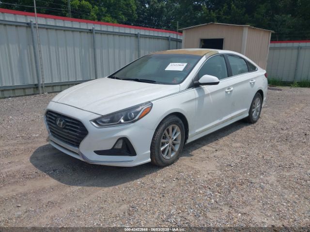 2018 HYUNDAI SONATA 5NPE24AF9JH627343 Photo 1