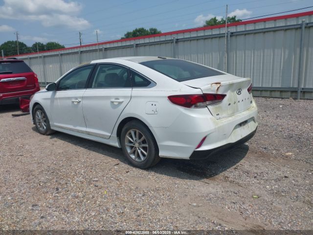 2018 HYUNDAI SONATA 5NPE24AF9JH627343 Photo 2