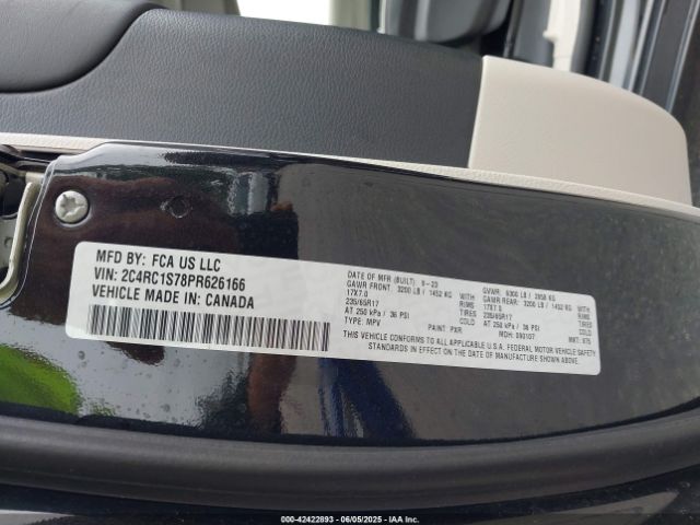 2023 CHRYSLER PACIFICA HYBRID 2C4RC1S78PR626166 Photo 8