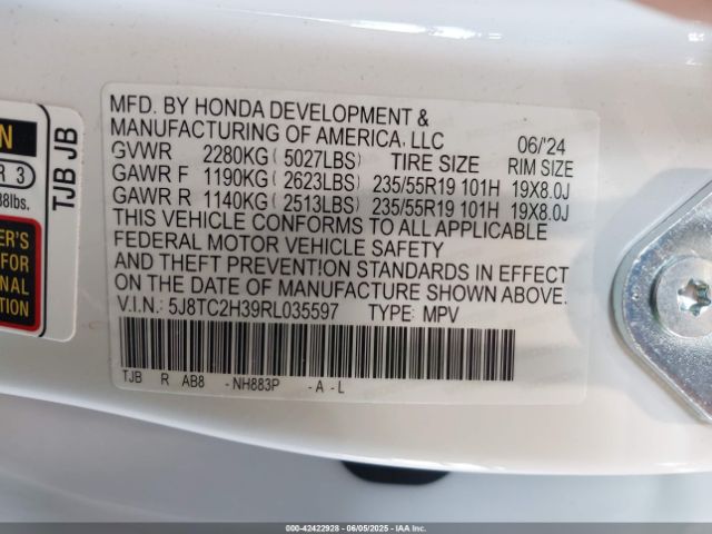 2024 ACURA RDX 5J8TC2H39RL035597 Photo 8