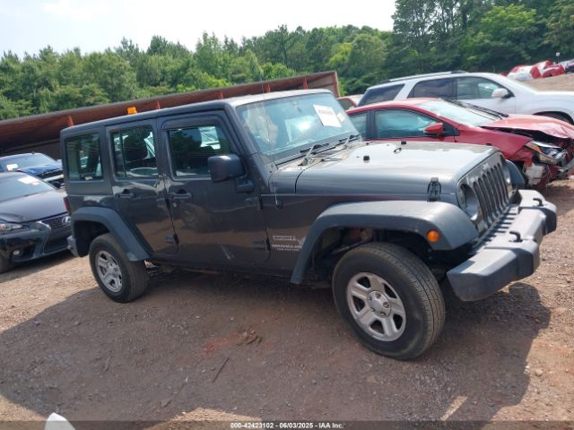 1C4BJWKG2HL740100 Jeep Wrangler Unlimited Sport Rhd 4x4