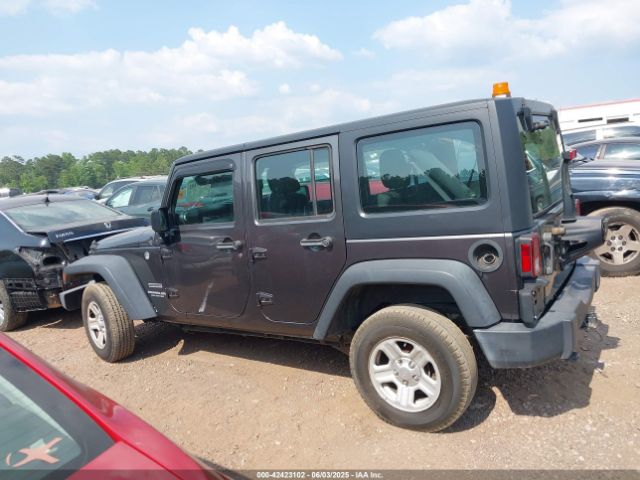 1C4BJWKG2HL740100 Jeep Wrangler Unlimited Sport Rhd 4x4