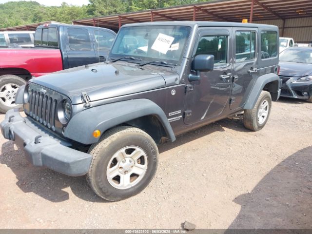 1C4BJWKG2HL740100 Jeep Wrangler Unlimited Sport Rhd 4x4