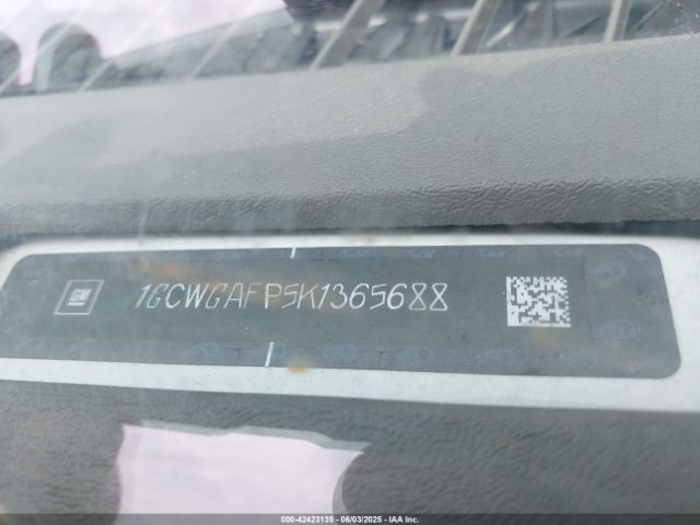 1GCWGAFP5K1365688 Chevrolet Express 2500 Work Van
