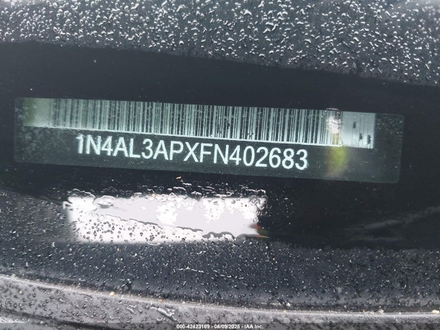 1N4AL3APXFN402683 Nissan Altima 2.5 Sl