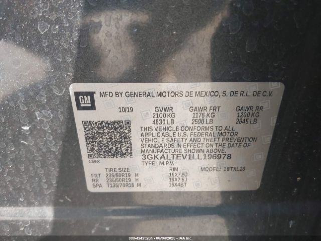 2020 GMC TERRAIN 3GKALTEV1LL196978 Photo 8