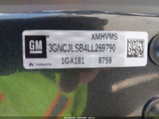 2020 CHEVROLET TRAX 3GNCJLSB4LL269790 Photo 8