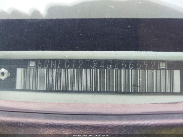 2004 CHEVROLET AVALANCHE 1500 3GNEC12T84G266692 Photo 8