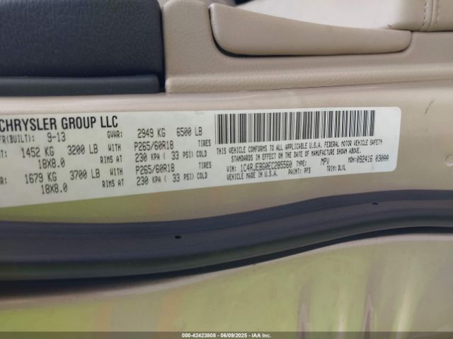 1C4RJEBG0EC285560 Jeep Grand Cherokee Limited