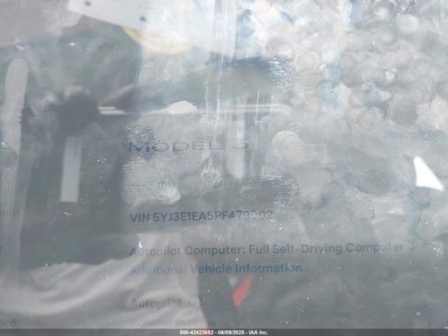 Tesla MODEL 3 2023 5YJ3E1EA5PF479002 Image 7