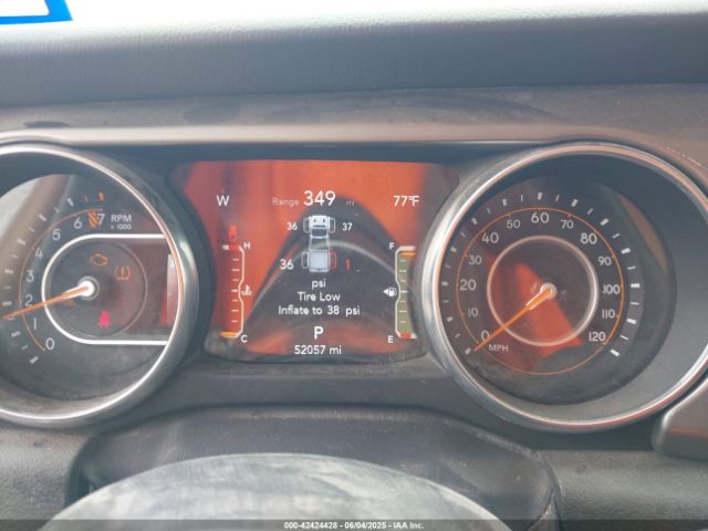 1C6HJTFG7PL566484 Jeep Gladiator Overland 4x4
