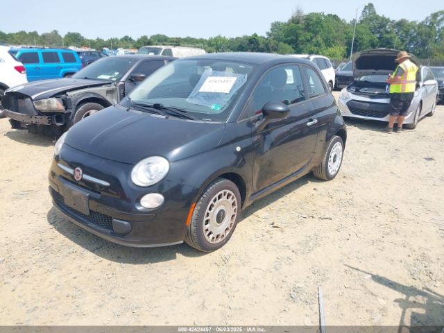 2012 FIAT 500 3C3CFFAR1CT370252 Photo 1