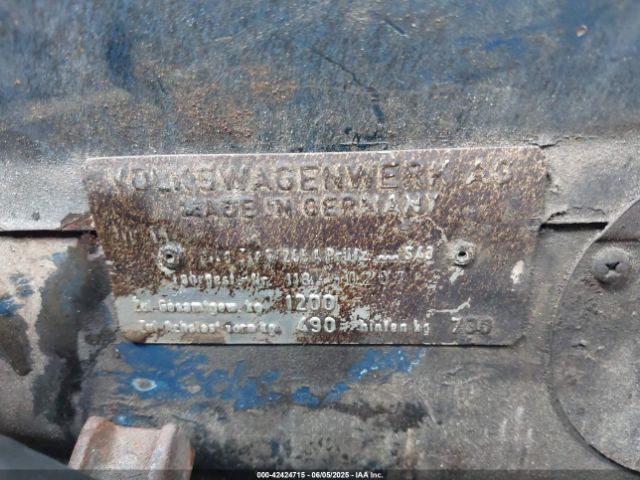 1968 VOLKSWAGEN BEETLE 118450207 Photo 8