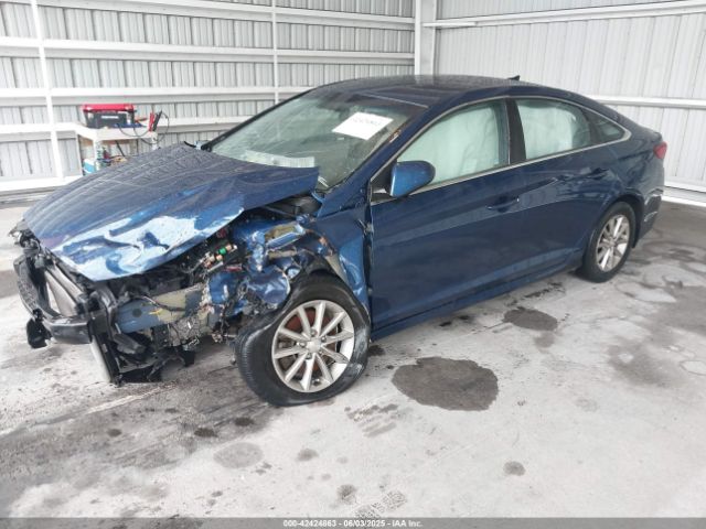 2018 HYUNDAI SONATA 5NPE24AF1JH693255 Photo 1