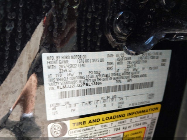 5LMJJ2LG2PEL13966 Lincoln gtdi