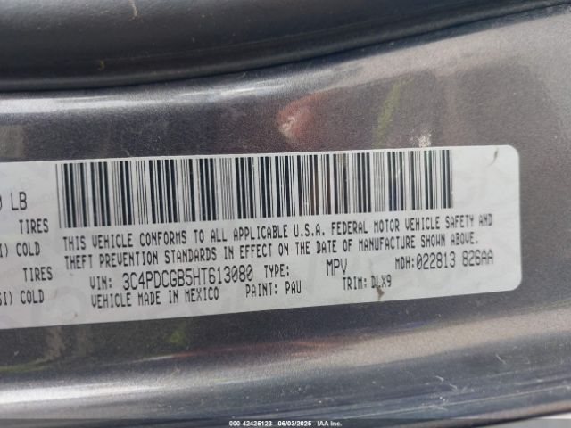 3C4PDCGB5HT613080 Dodge Journey Crossroad Plus