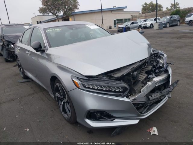 2022 HONDA ACCORD 1HGCV1F37NA054288