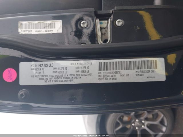 2019 CHRYSLER 300 2C3CCAAG9KH690761 Photo 8