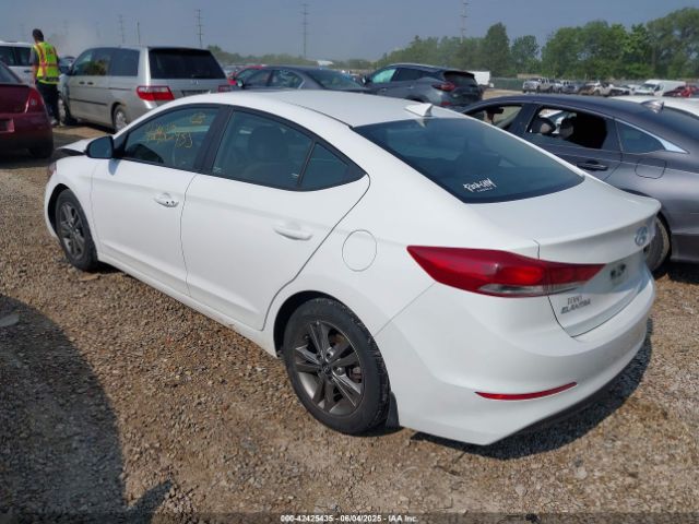 2018 HYUNDAI ELANTRA 5NPD84LF9JH347655 Photo 2