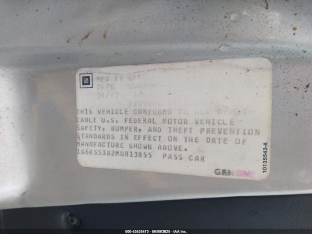 1991 CADILLAC SEVILLE 1G6KS53B2MU813855 Photo 8