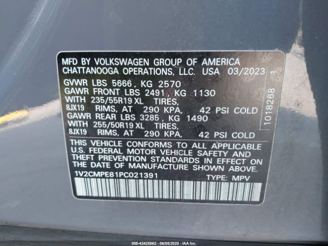 1V2CMPE81PC021391 Volkswagen ID.4 PRO