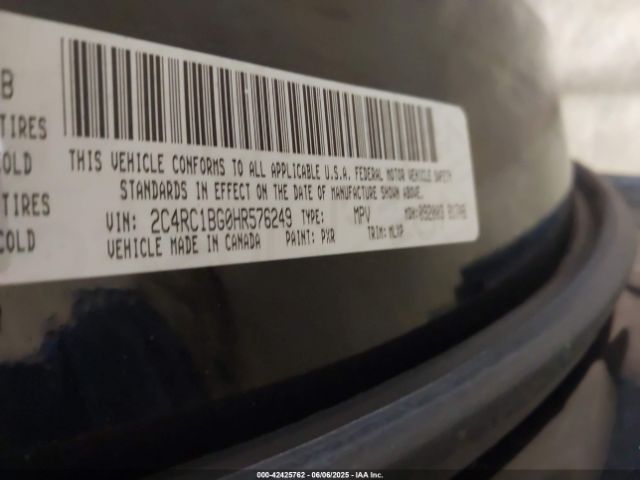 2017 CHRYSLER PACIFICA 2C4RC1BG0HR576249 Photo 8