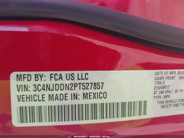 2023 JEEP COMPASS 3C4NJDDN2PT527857 Photo 8