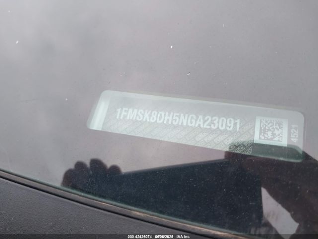 2022 FORD EXPLORER 1FMSK8DH5NGA23091 Photo 8