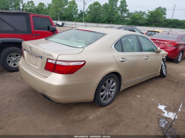 2007 LEXUS LS 460 JTHBL46F775033849 Photo 3