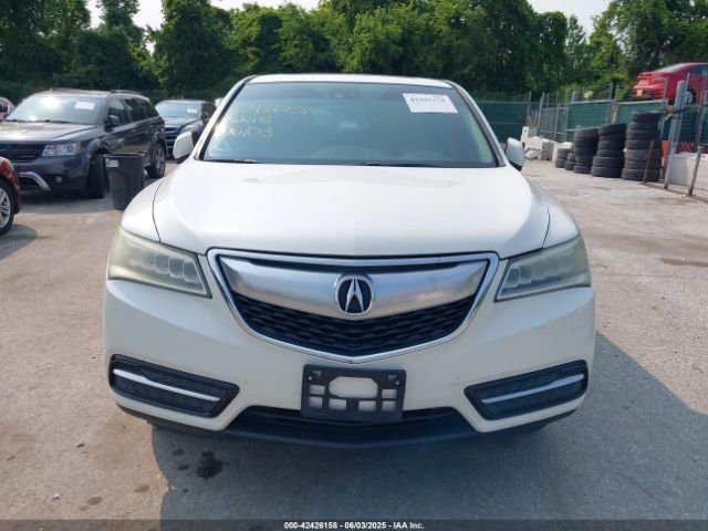 5FRYD3H66EB003655 Acura Mdx Technology Pkg W/entertainment Pkg