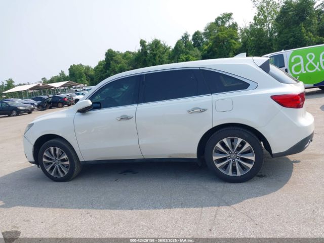 5FRYD3H66EB003655 Acura Mdx Technology Pkg W/entertainment Pkg