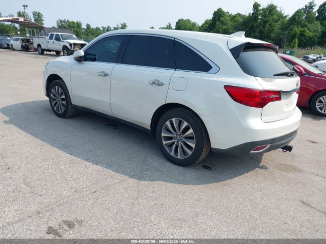 5FRYD3H66EB003655 Acura Mdx Technology Pkg W/entertainment Pkg