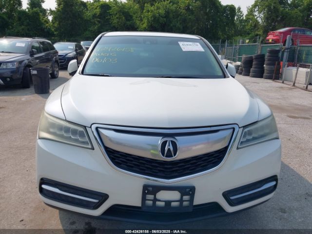 5FRYD3H66EB003655 Acura Mdx Technology Pkg W/entertainment Pkg