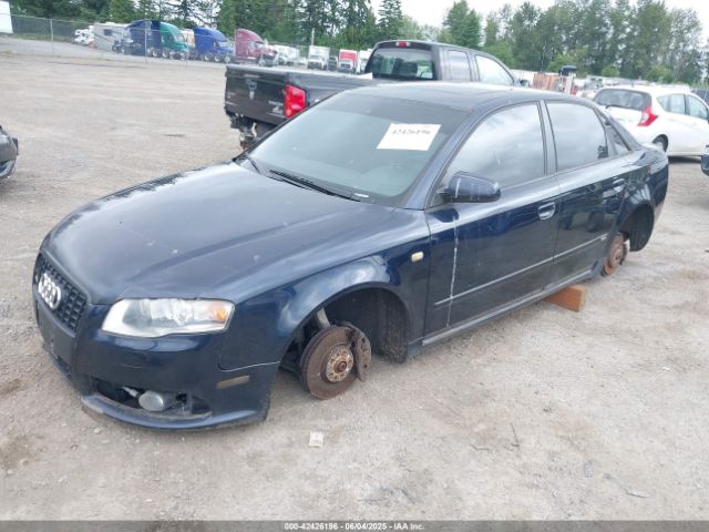2007 AUDI A4 WAUEH78E57A062129 Photo 1