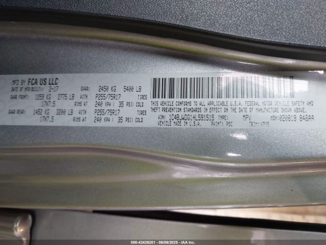2017 JEEP WRANGLER UNLIMITED 1C4BJWDG1HL591515 Photo 8