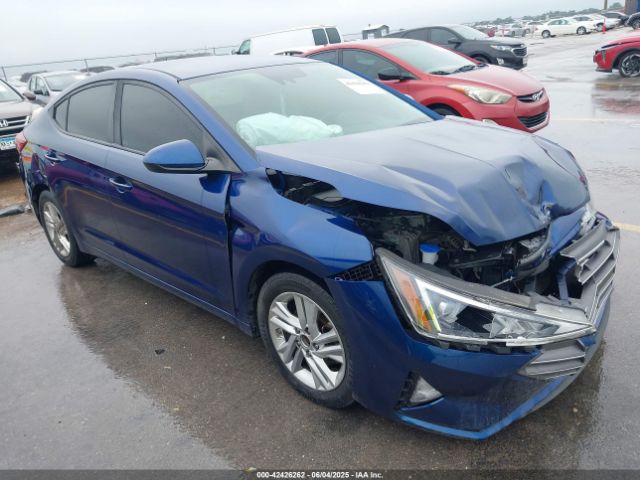 2019 HYUNDAI ELANTRA 5NPD84LF6KH410681