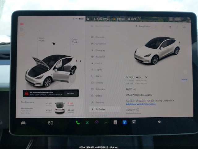 2023 TESLA MODEL Y 7SAYGDEE4PA155205 Photo 6