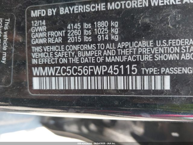 2015 MINI COUNTRYMAN WMWZC5C56FWP45115 Photo 8