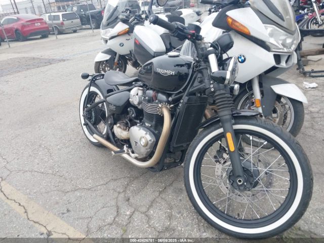 2018 TRIUMPH MOTORCYCLE BONNEVILLE SMTD42HL1JT835087