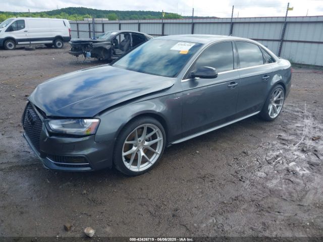 2016 AUDI S4 WAUBGAFL2GA009375 Photo 1