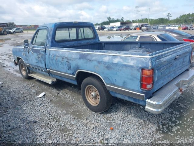 1987 DODGE D-SERIES 1B7HD14T3HS523739 Photo 2