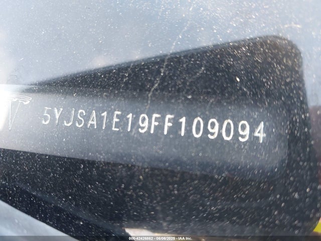 2015 TESLA MODEL S 5YJSA1E19FF109094 Photo 8