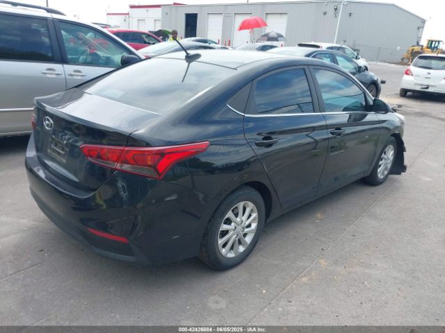 2021 HYUNDAI ACCENT 3KPC24A63ME148528 Photo 3