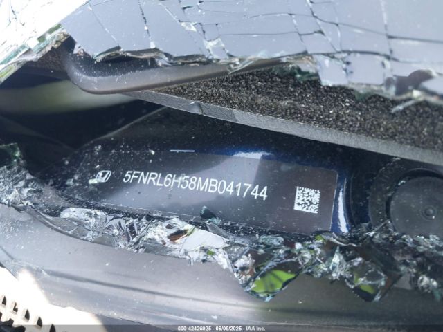2021 HONDA ODYSSEY 5FNRL6H58MB041744 Photo 8