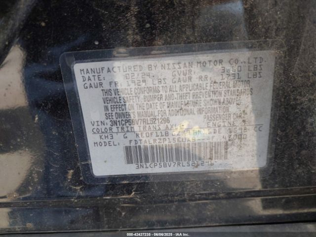 2024 NISSAN KICKS 3N1CP5BV7RL521296 Photo 8