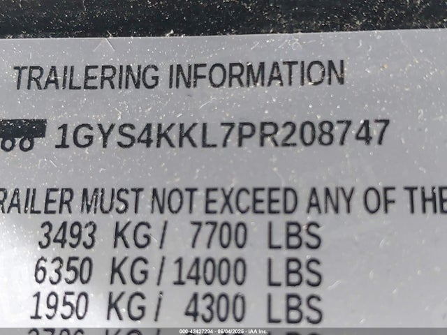 Cadillac l87 2023 1GYS4KKL7PR208747 Image 9