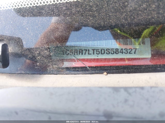 42427313 :رقم المزاد ، 1C6RR7LT5DS584327 vin ، 2013 Ram 1500 Lone Star مزاد بيع